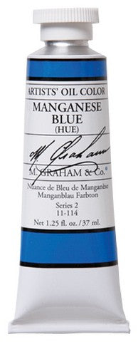 M GRAHAM MANGANESE BLUE HUE 37ML OIL COLOR