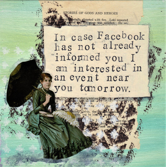 SN14 In case Facebook has not already informed you I am interested in an