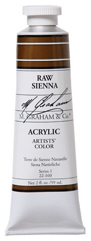 M GRAHAM RAW SIENNA 37ML OIL COLOR