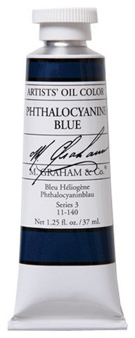 M GRAHAM PHTHALO BLUE 37ML OIL COLOR