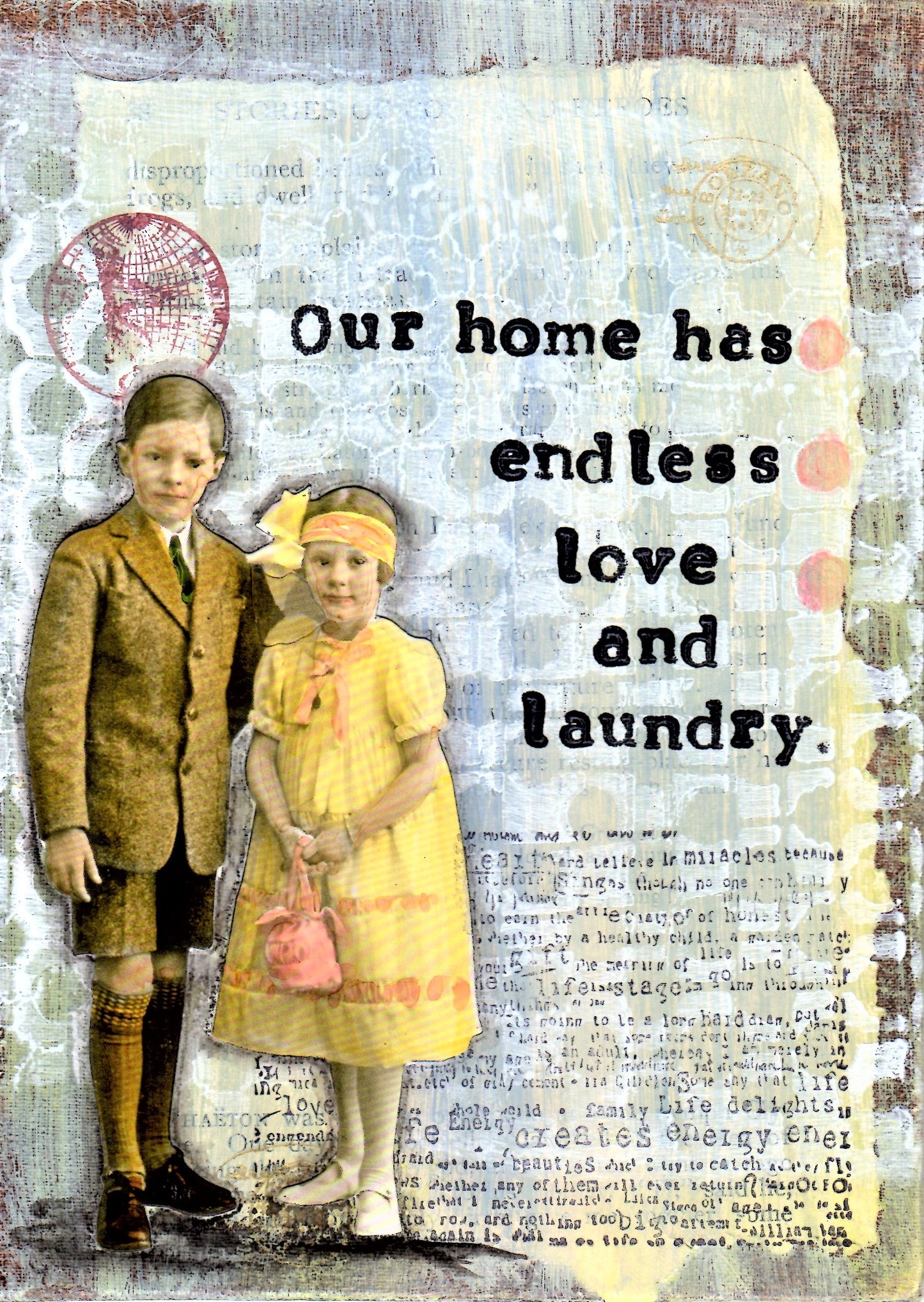 SA19 Our home had endless love and laundry