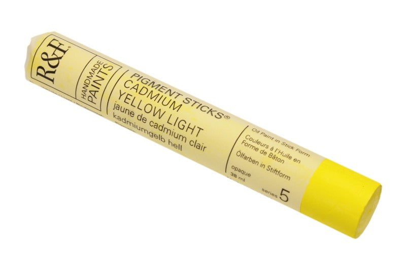 R&F PIGMENT STICKS 38ML CADMIUM YELLOW LIGHT