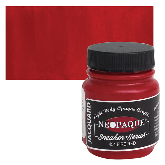 NEOPAQUE SNEAKER FIRE RED 2.25OZ  Light Body Soft Acrylic