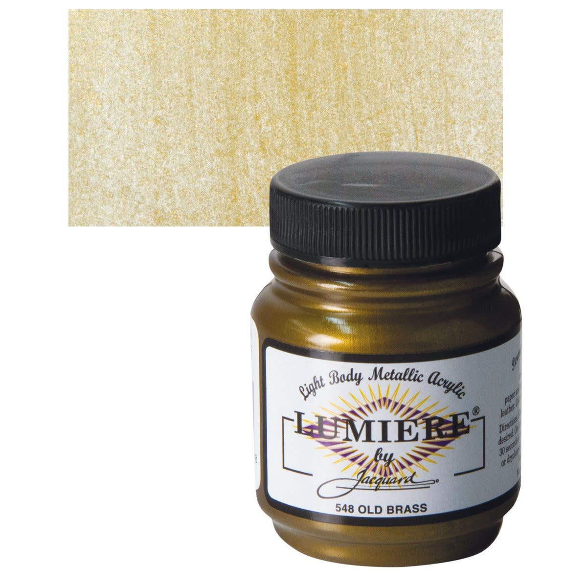 Jacquard Lumiere Acrylic metallic/pearlesce OLD BRASS 2.25OZ