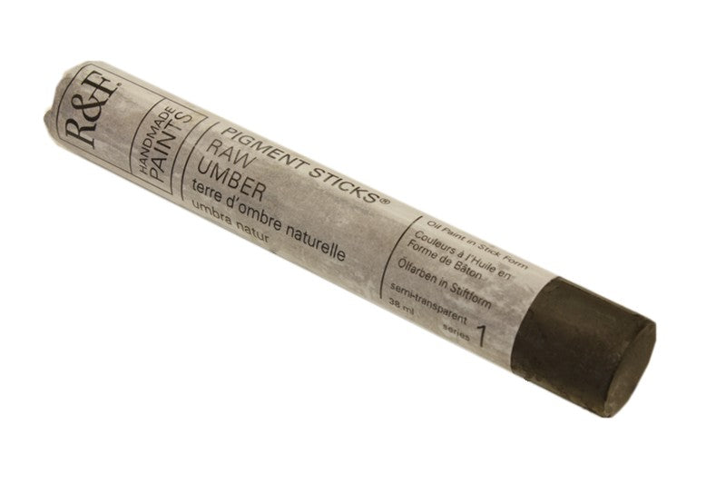 R&F PIGMENT STICKS 38ML RAW UMBER