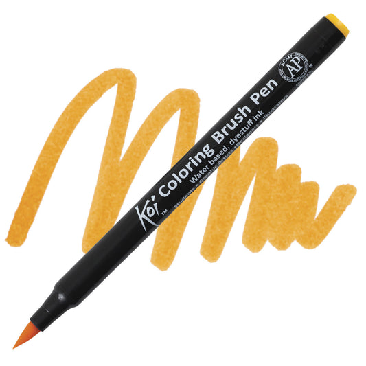 KOI COLORING BRUSH DEEP YELLOW