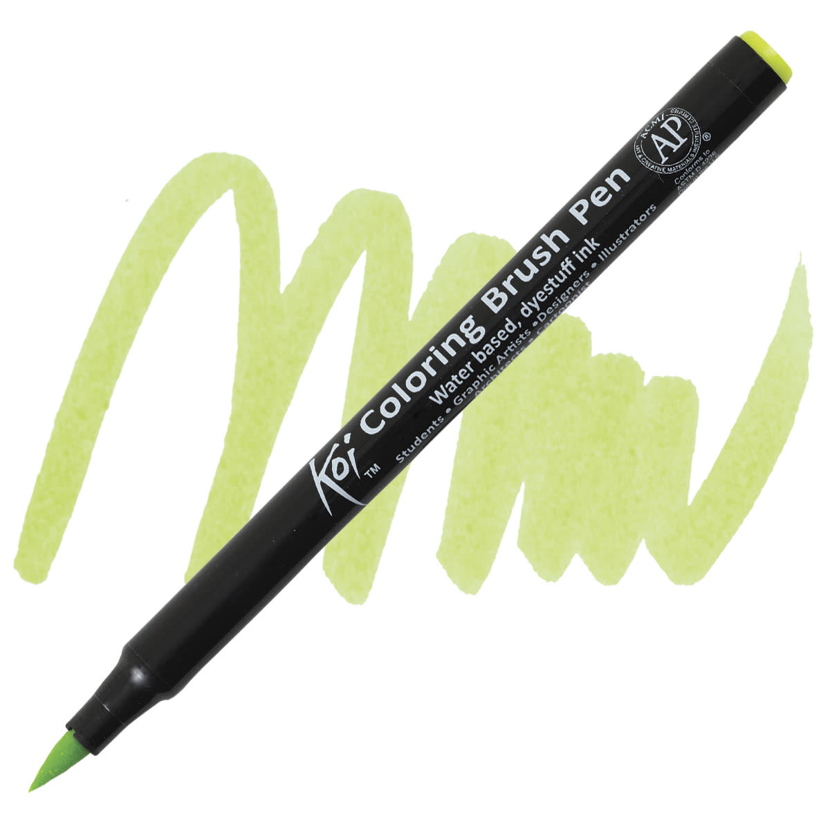 KOI COLORING BRUSH FRESH GREEN