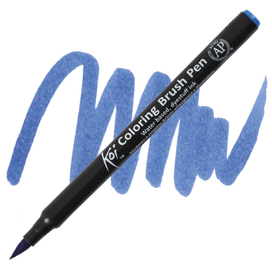 KOI COLORING BRUSH STEEL BLUE