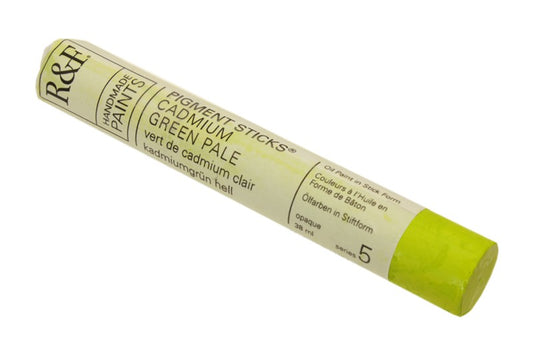 R&F PIGMENT STICKS 38ML CADMIUM GREEN PALE